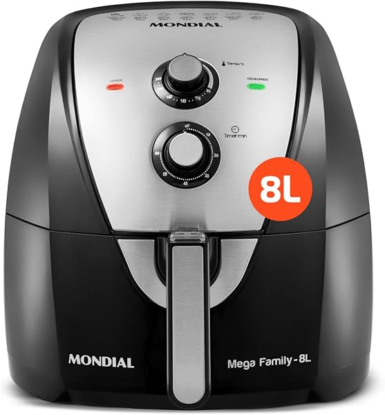 Fritadeira Air Fryer 8L Mondial